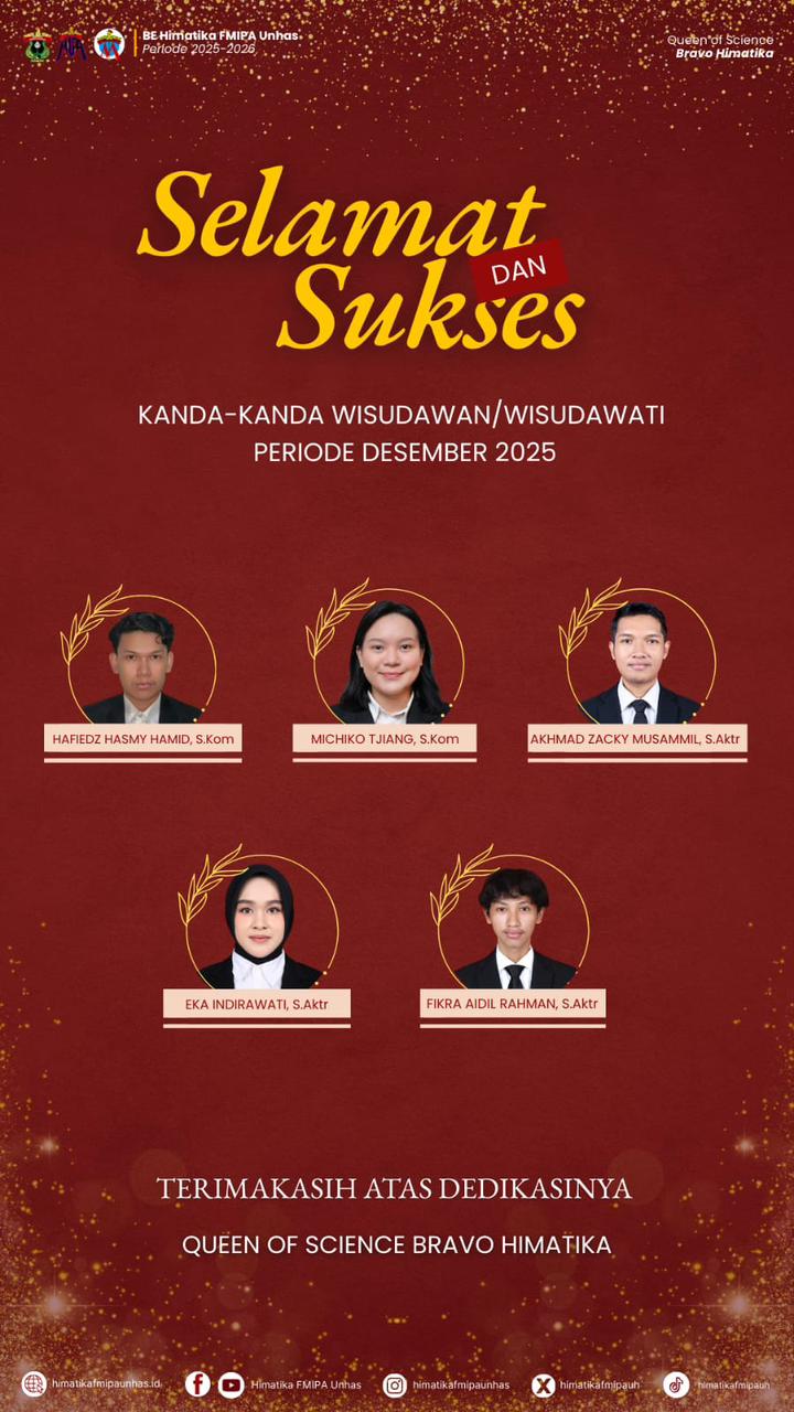 🎓[SELAMAT WISUDA PERIODE DESEMBER 2025]🎓