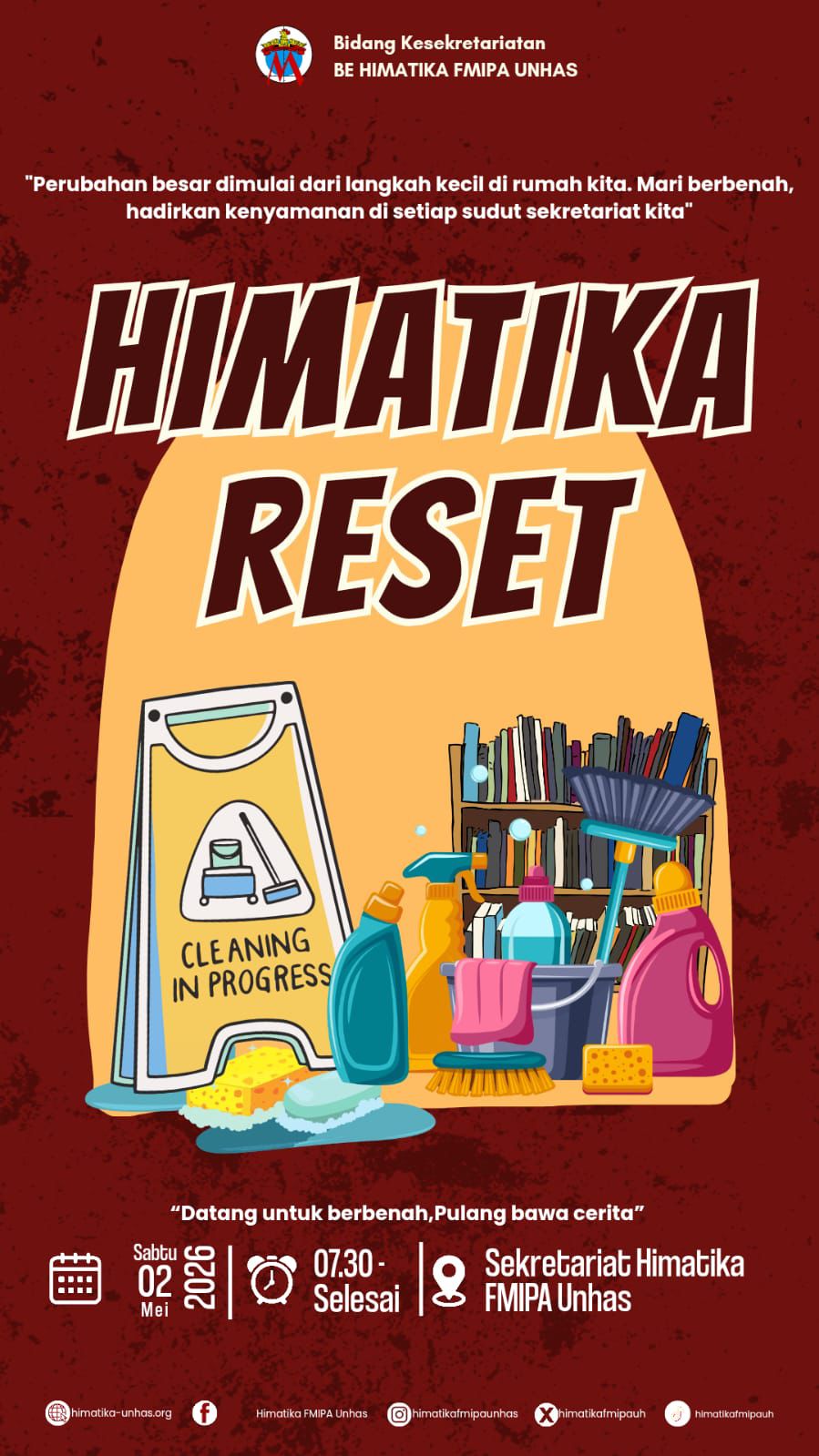HIMATIKA RESET II 🧹